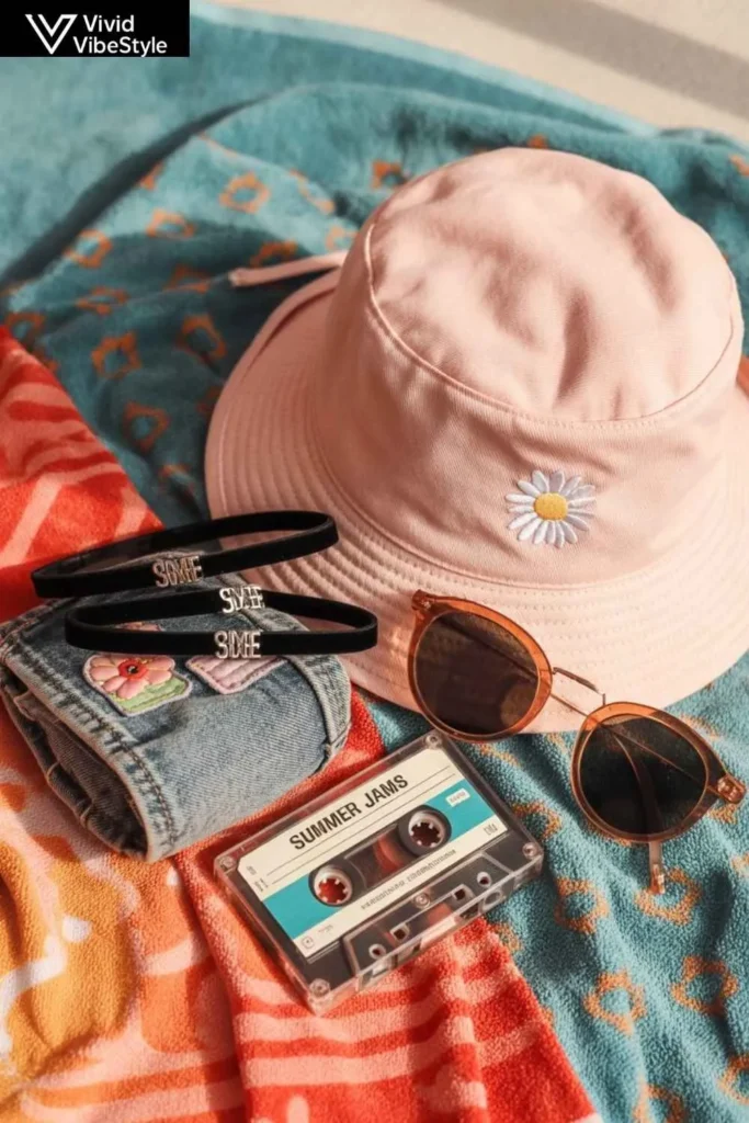 90s summer outfit accessories