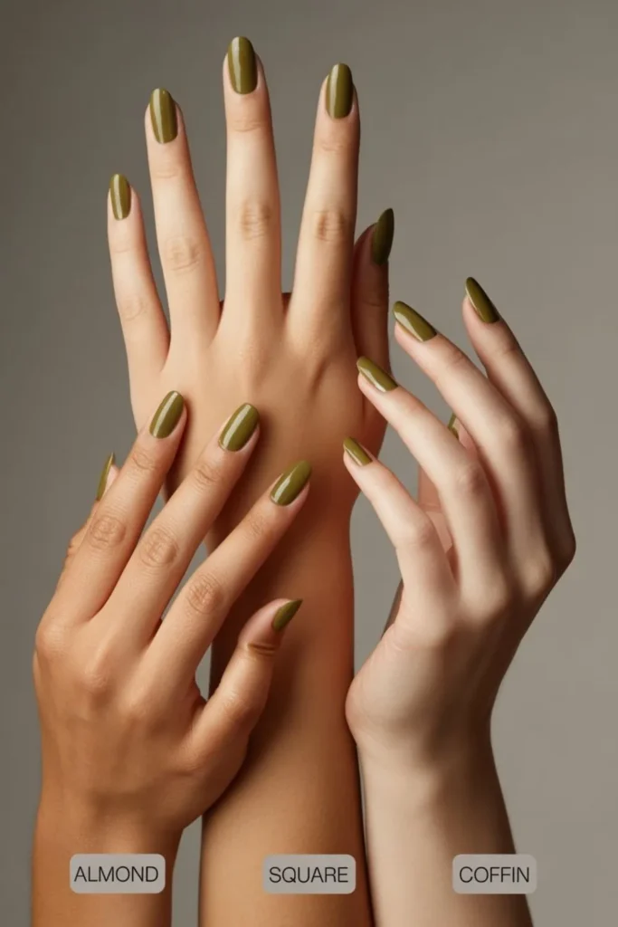 Matte Fall Nails