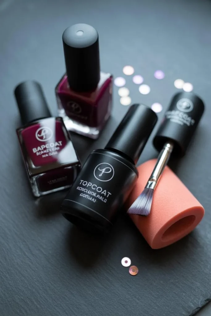 Matte Fall Nails