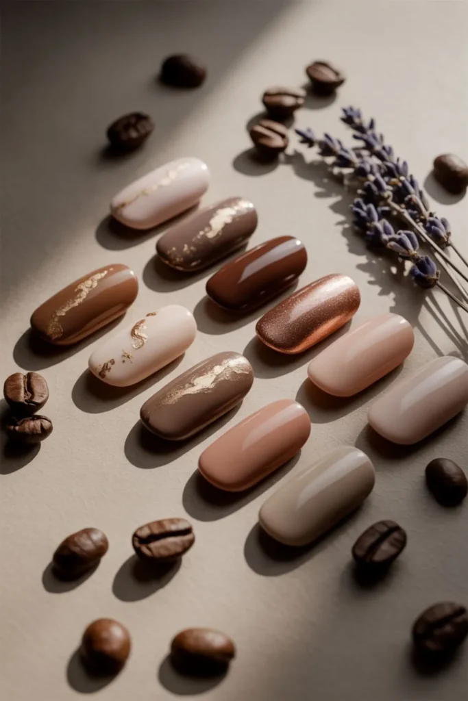 Mocha Nails