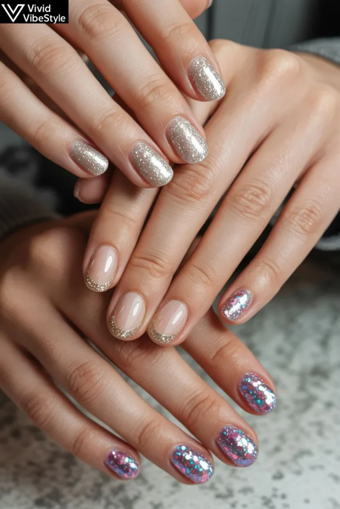 Glitter Nail
