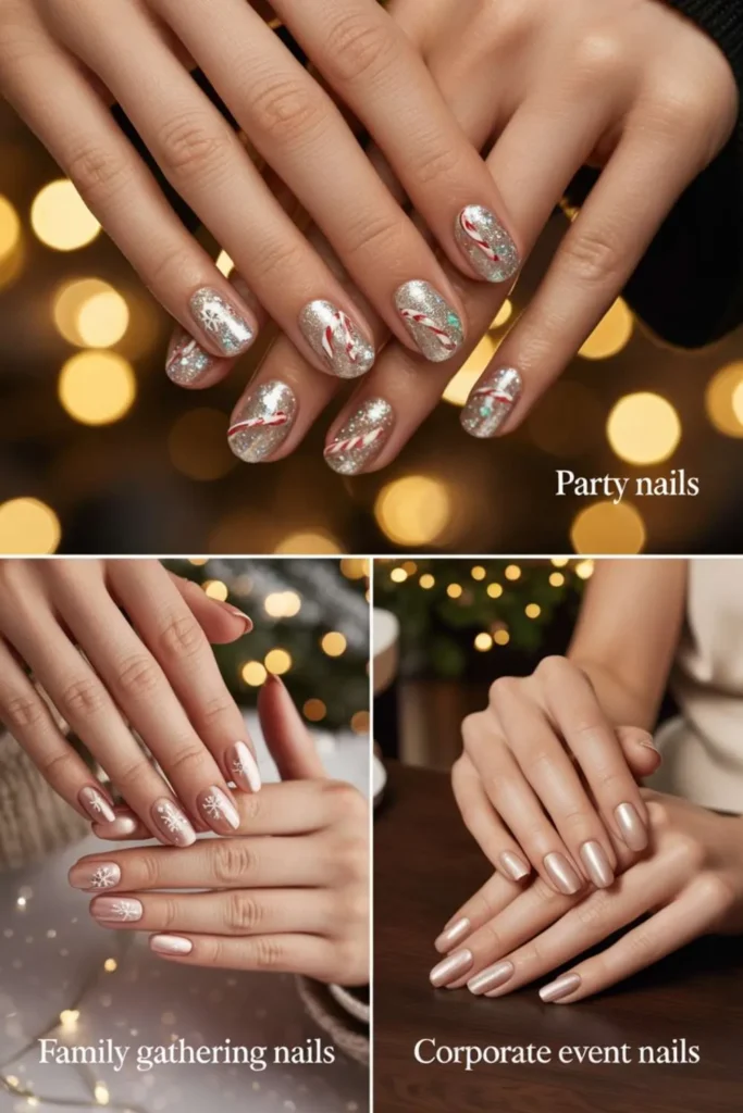 Classy Christmas Nails 2025