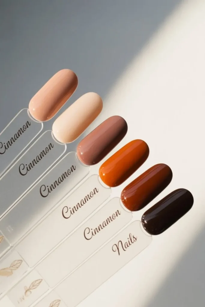 Cinnamon Nails