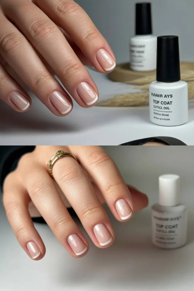 Dark Green Almond Nails