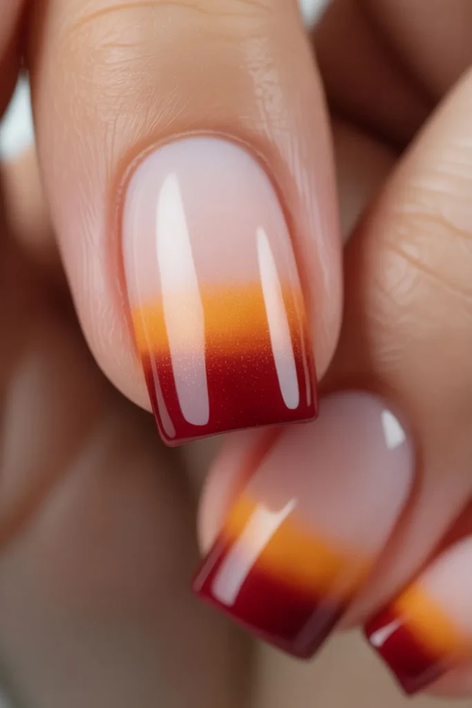Ombre Fall Nails