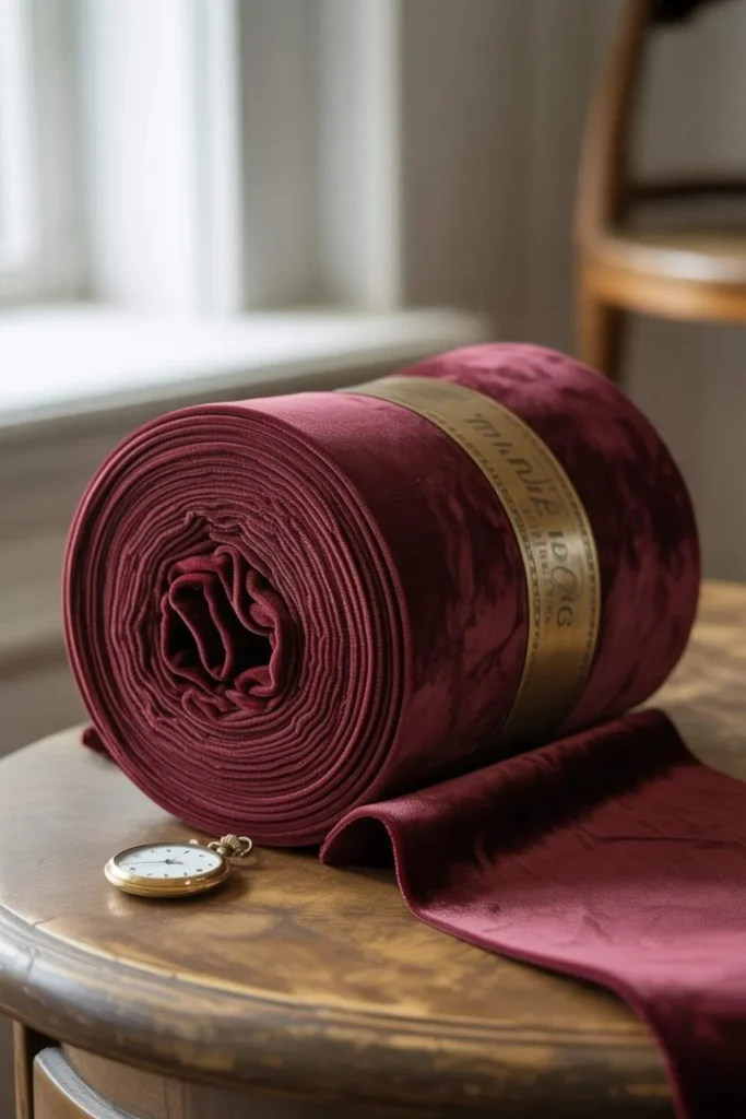 Burgundy outfits