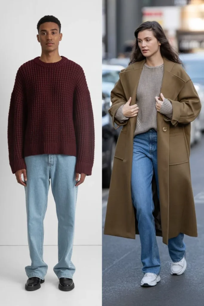 Layered Sweater Outfits