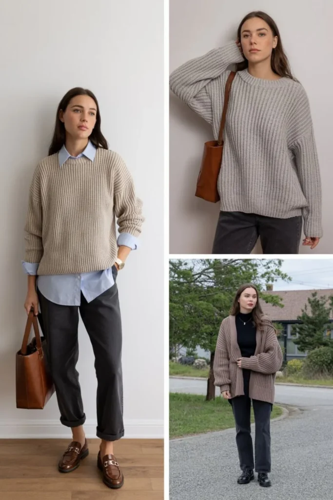 Layered Sweater Outfits