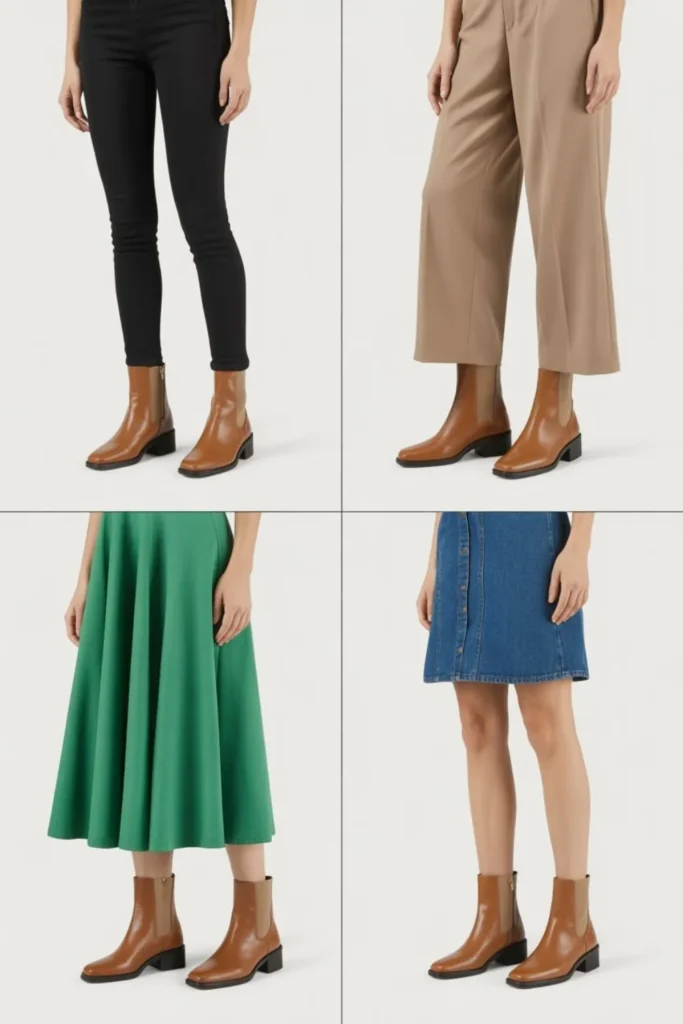 Leather Boots Outfits