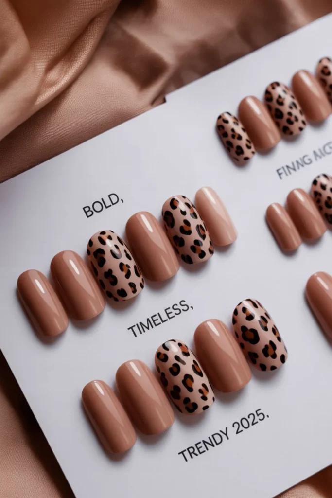 Leopard Print Nails