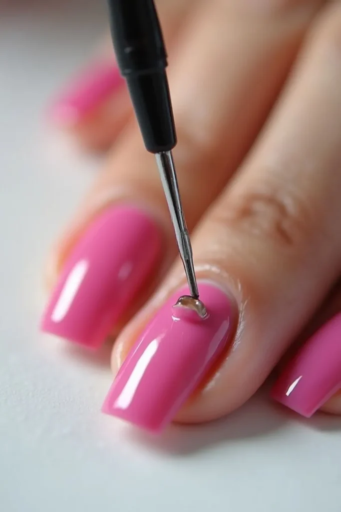 Leopard Print Nails
