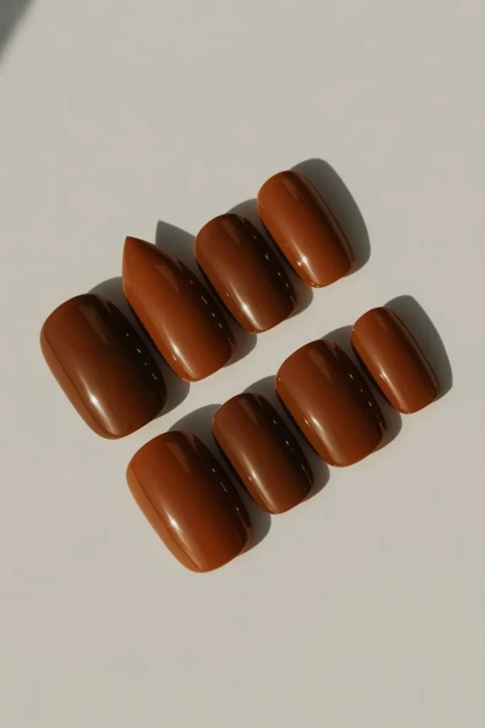 Mocha Nails