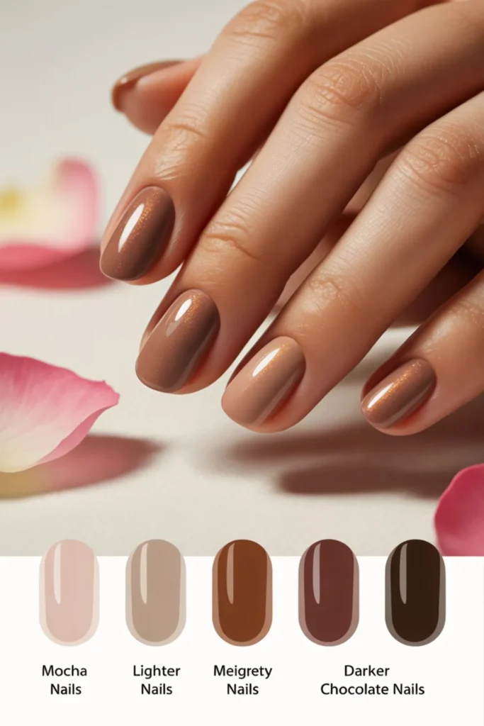 Mocha Nails