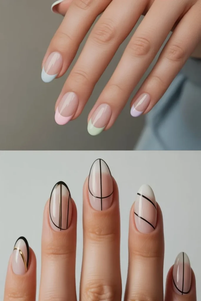 Almond-Shaped Nails