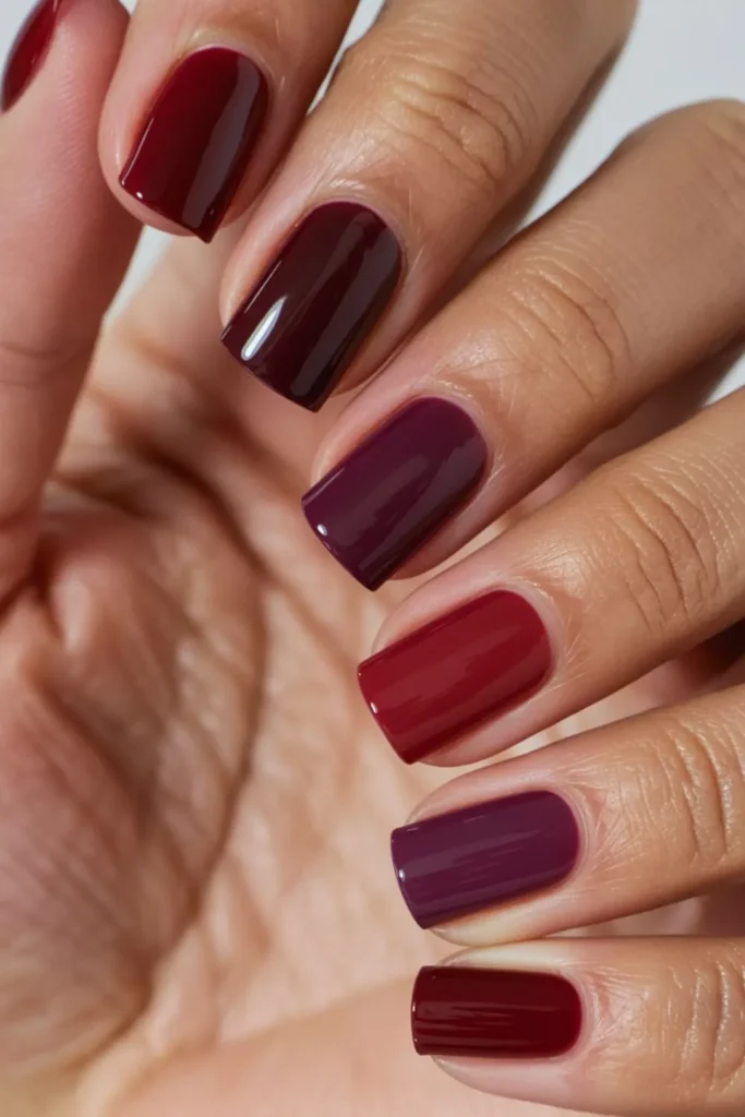 Red Wine Nails