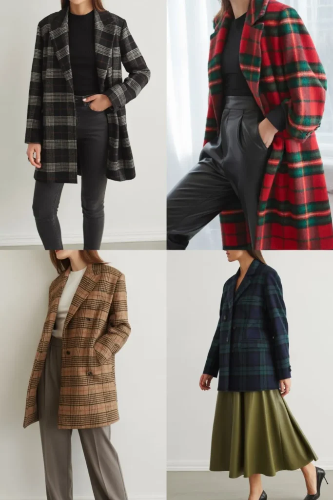 plaid Coat