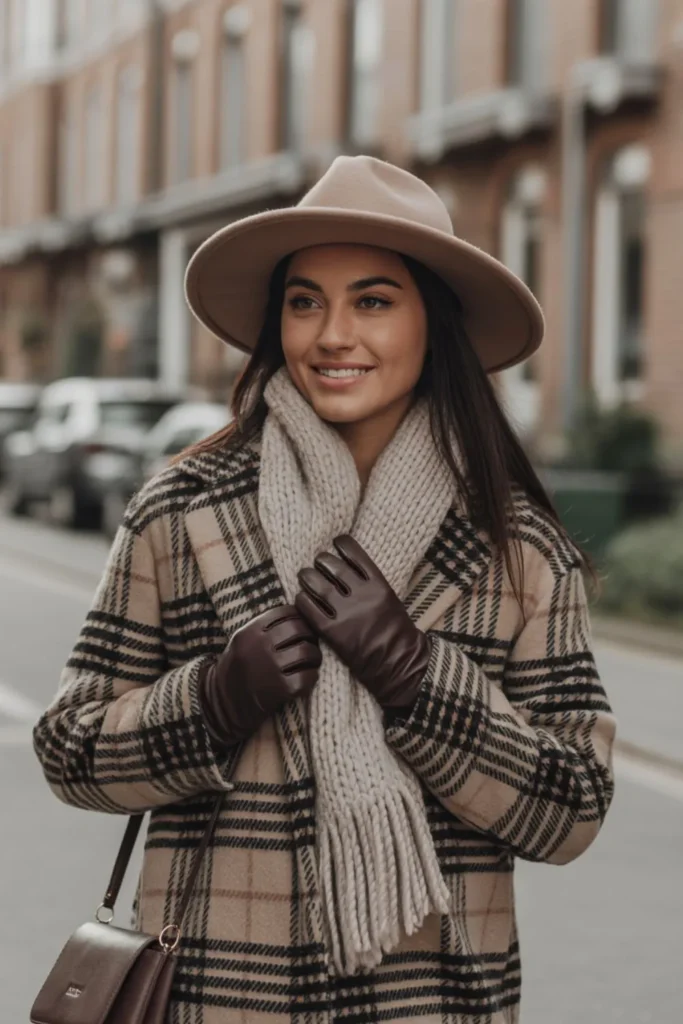 plaid Coat