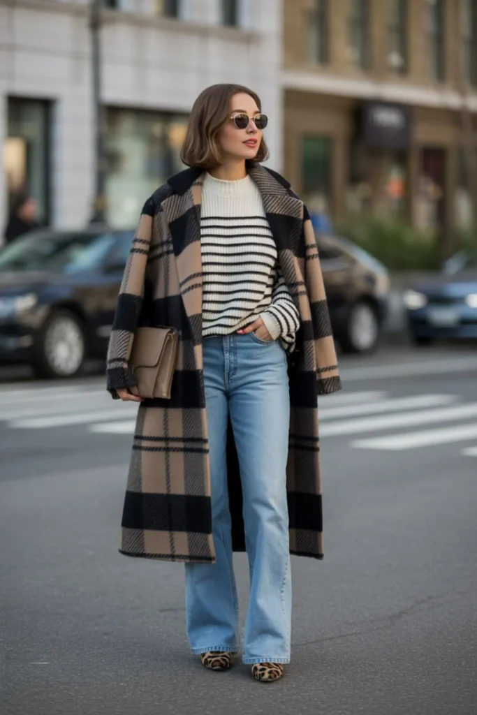 plaid Coat