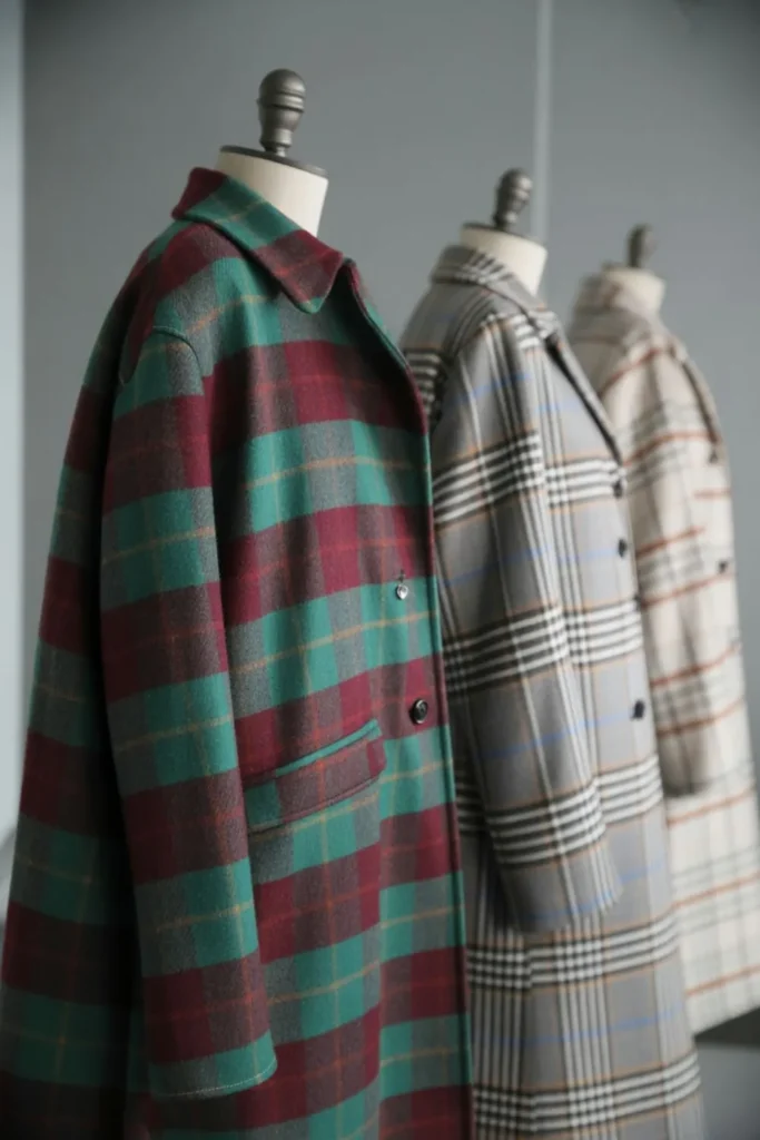 plaid Coat
