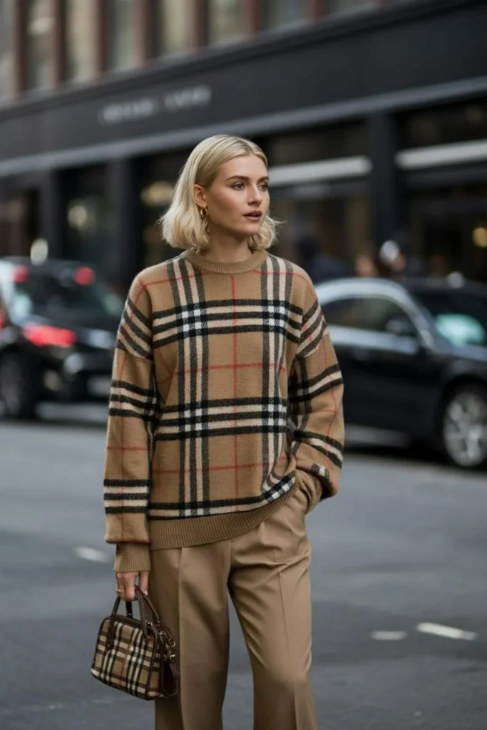 Plaid Sweater Outfits