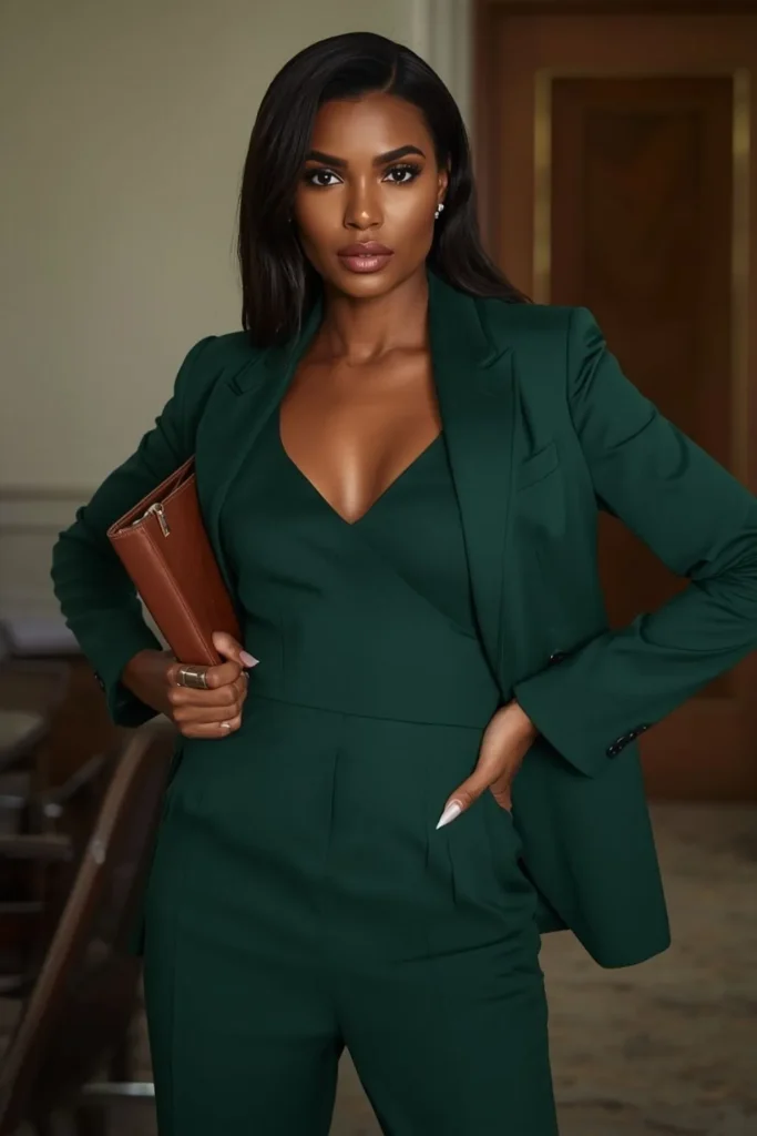 Dark Green Outfit