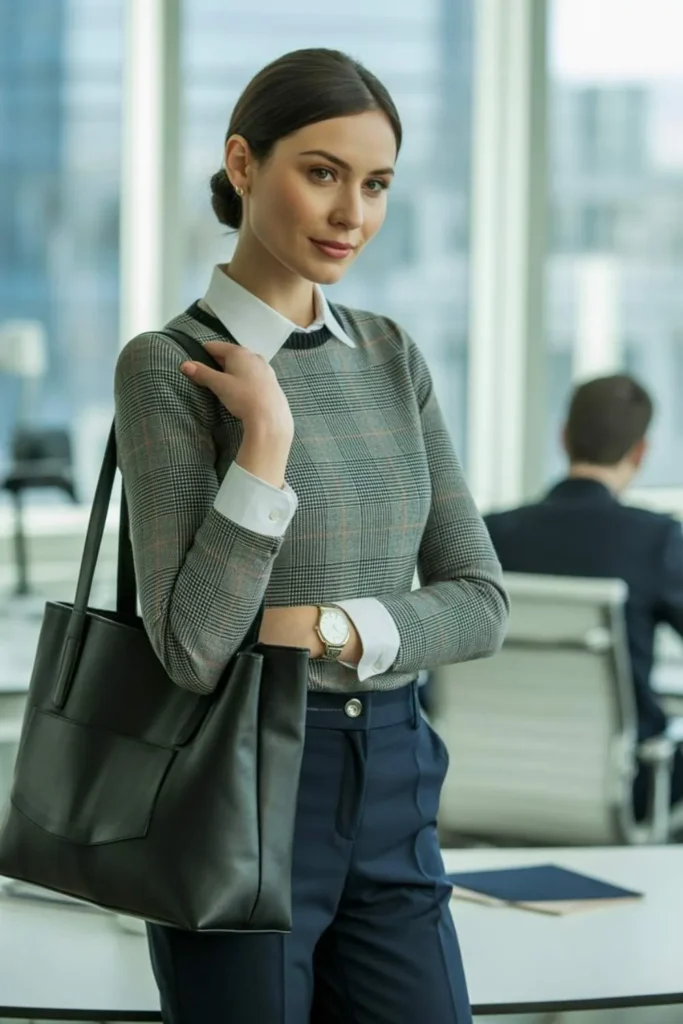 Plaid Sweater Outfits