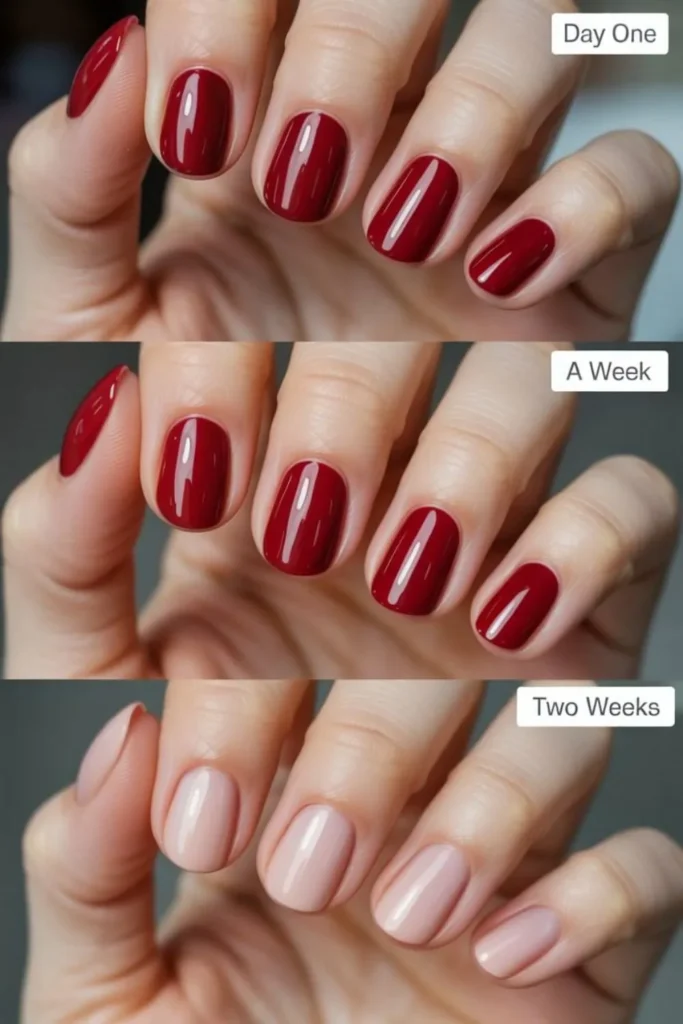 Red Wine Nails
