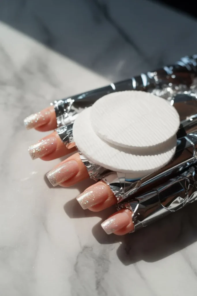 Glitter French Tip