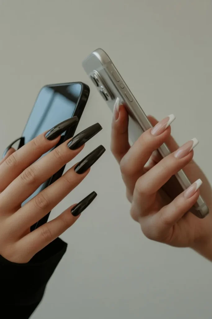 Short Coffin Fall Nails
