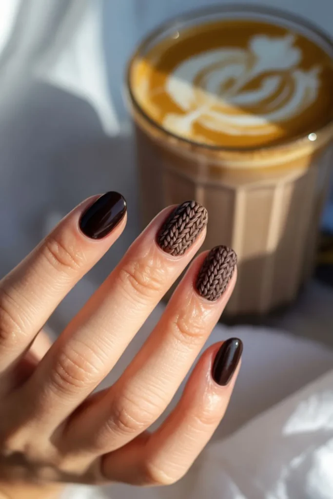 Black Fall Nails