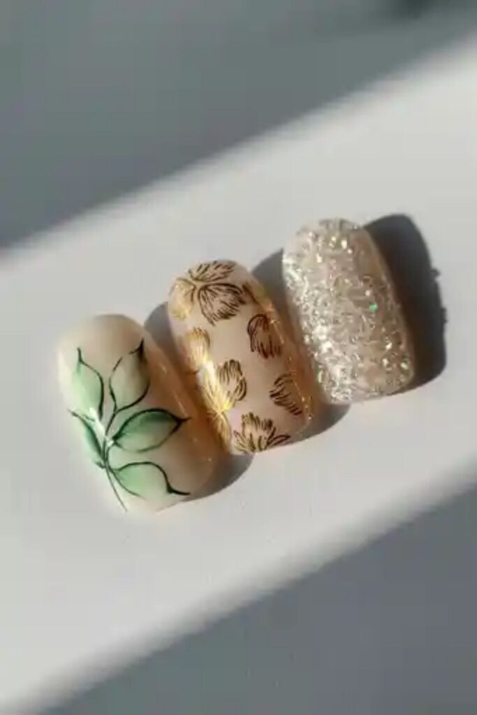 Nature Inspired Nail Art Autumn