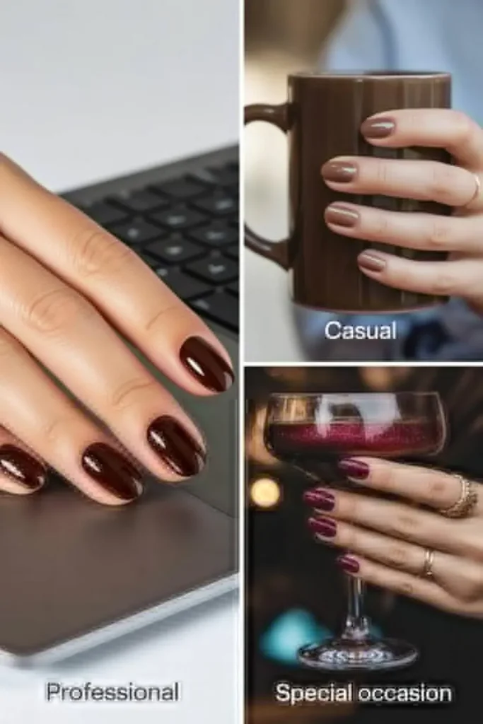 Almond Fall Nails