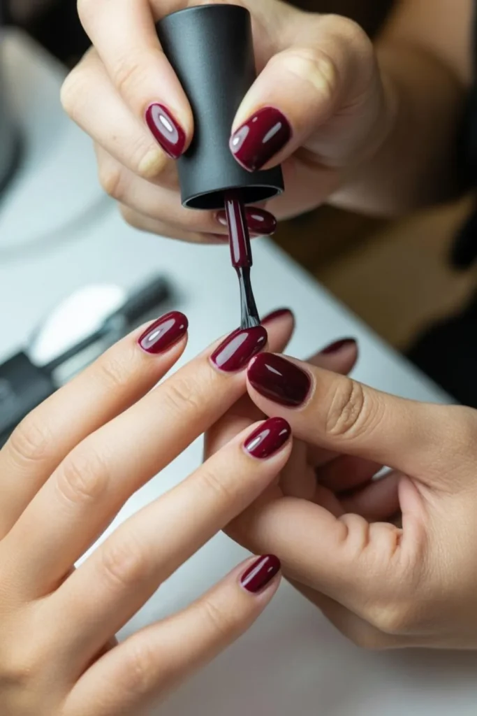 Short Autumn Nails USA