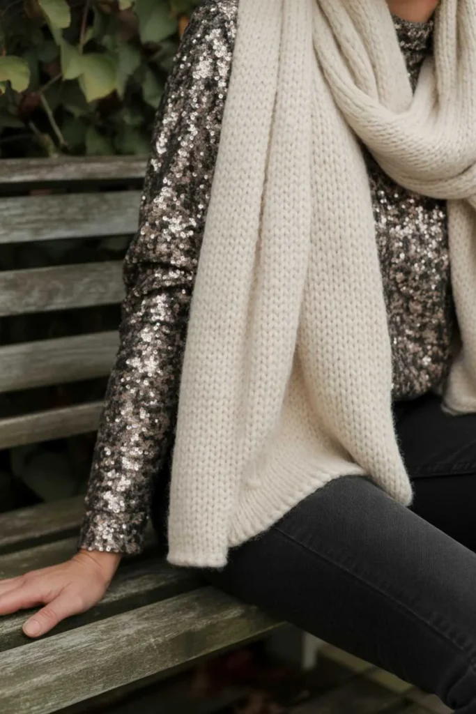 Glitter Accents Fall Outfit