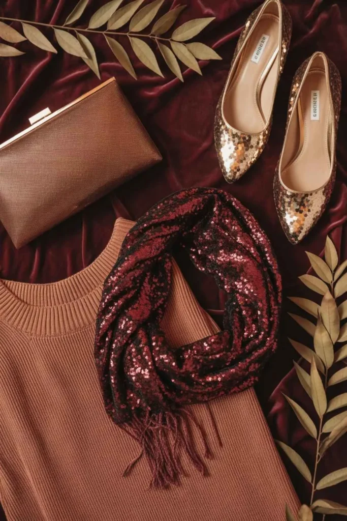 Glitter Accents Fall Outfit