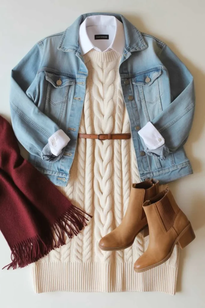 Cozy Sweater Dress Outfit