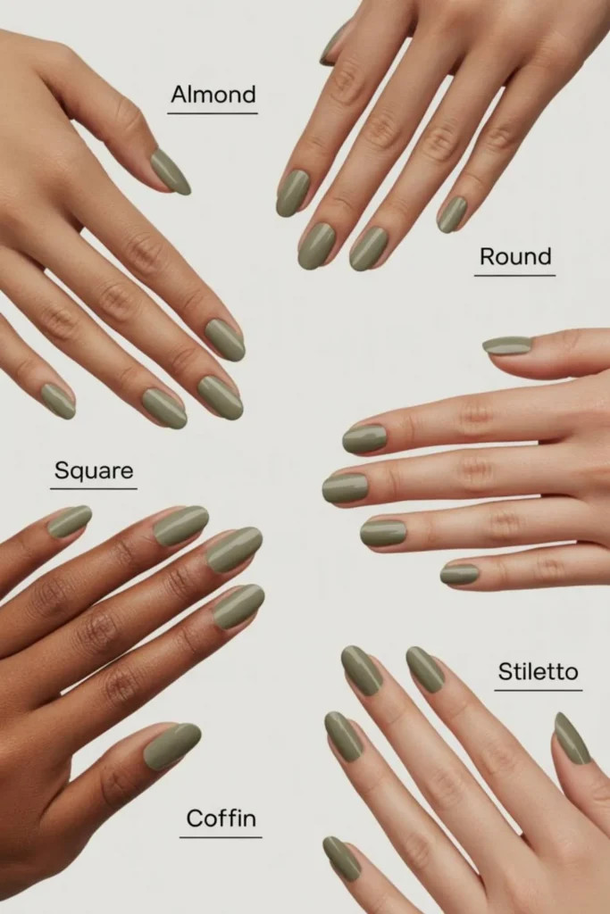 Sage Nails: 2025's Most Requested Manicure Color and How to Wear It 3 Sage Nails