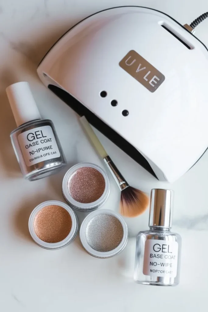 Autumn Chrome Nails Trend 2025: The Metallic Revolution Defining Fall Style 4 Autumn Chrome Nails Trend 2025