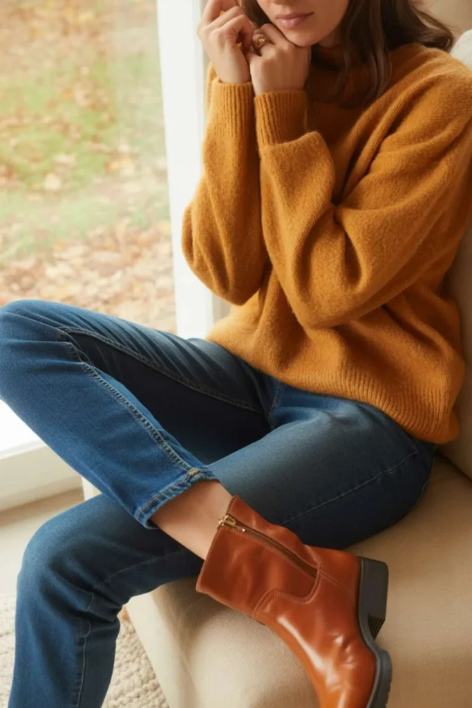 Autumn Leaves Color Palette Outfit