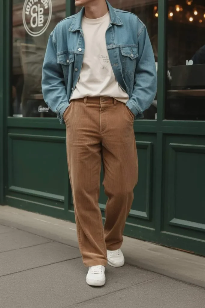 Coffee Brown Pants Outfit