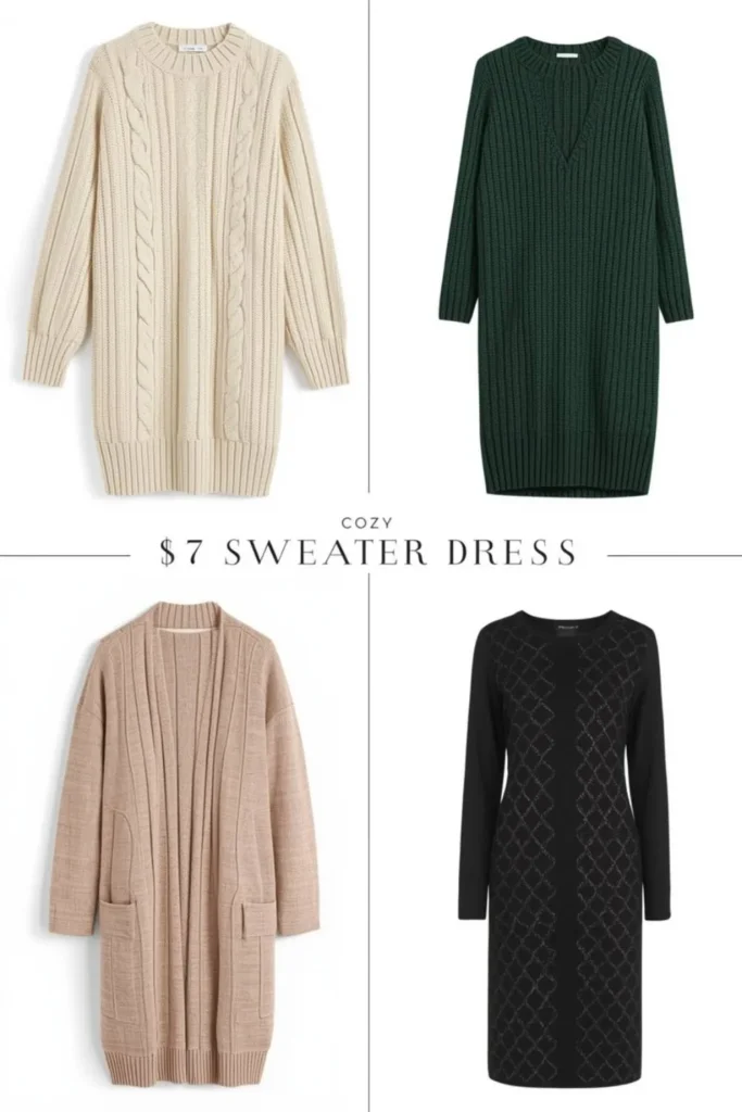 Cozy Sweater Dress Outfit