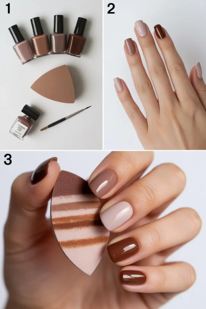 Sepia Fall Nails Ideas: The Ultimate Guide to Vintage-Inspired Autumn Manicures 2025 3 Sepia Fall Nails Ideas