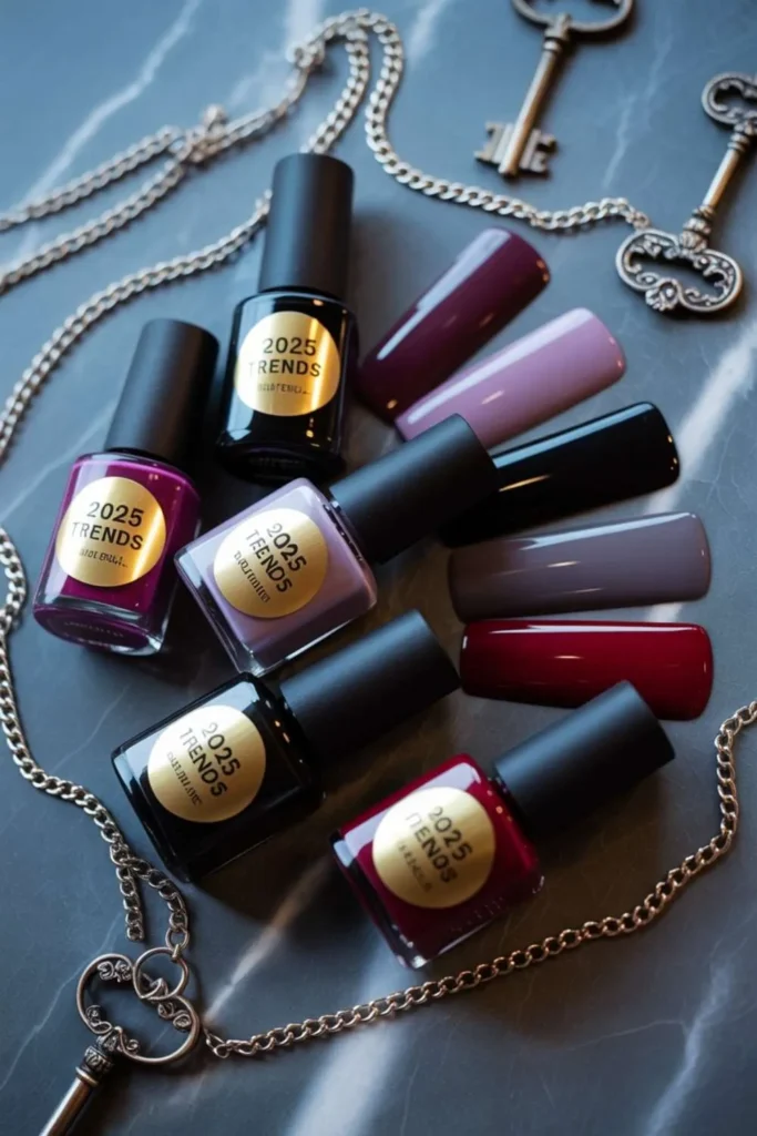 Moody Gothic Nail Shades