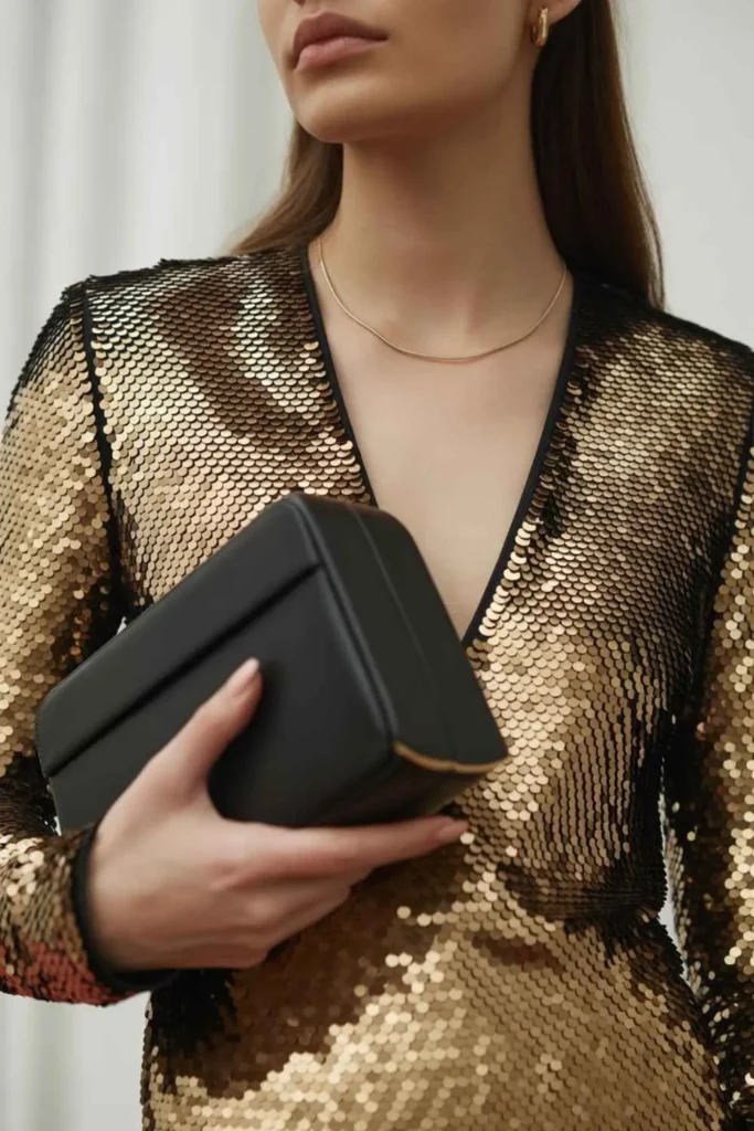 Evening Glitter Fall Outfit