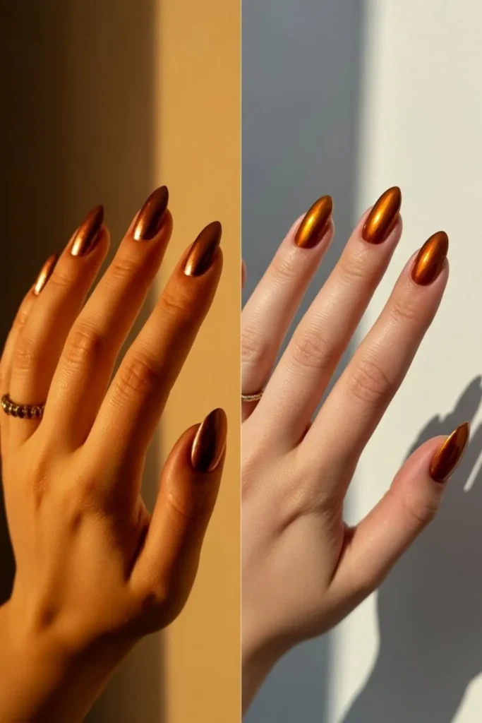 Almond Fall Nails Ideas: 30+ Stunning Autumn 2025 Nail Designs 5 Almond Fall Nails Ideas
