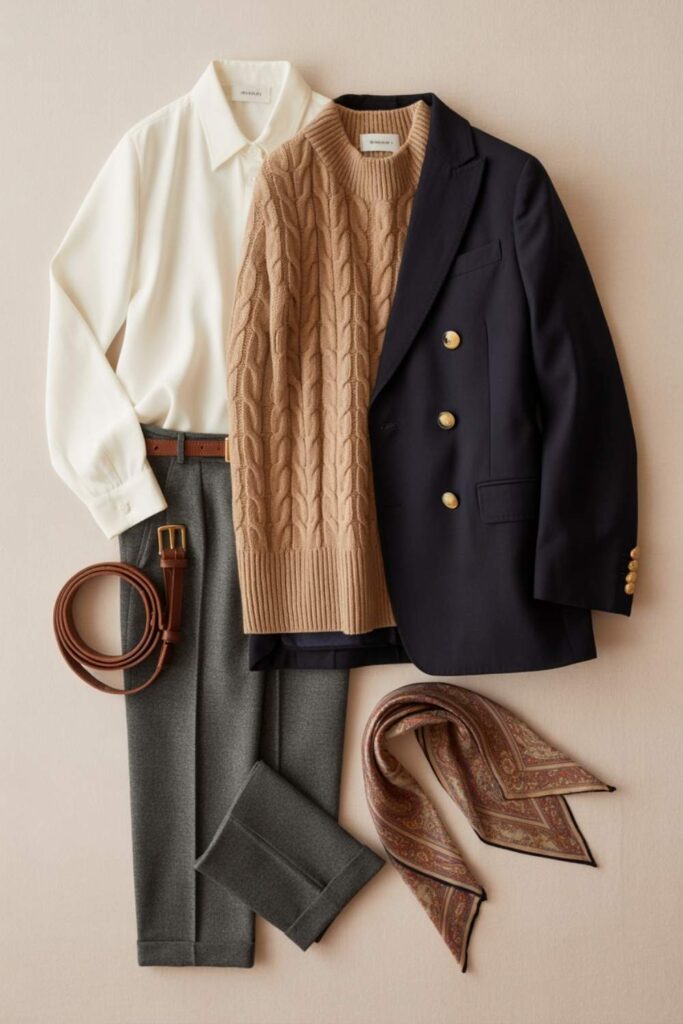 Preppy Outfits Fall 2025 USA