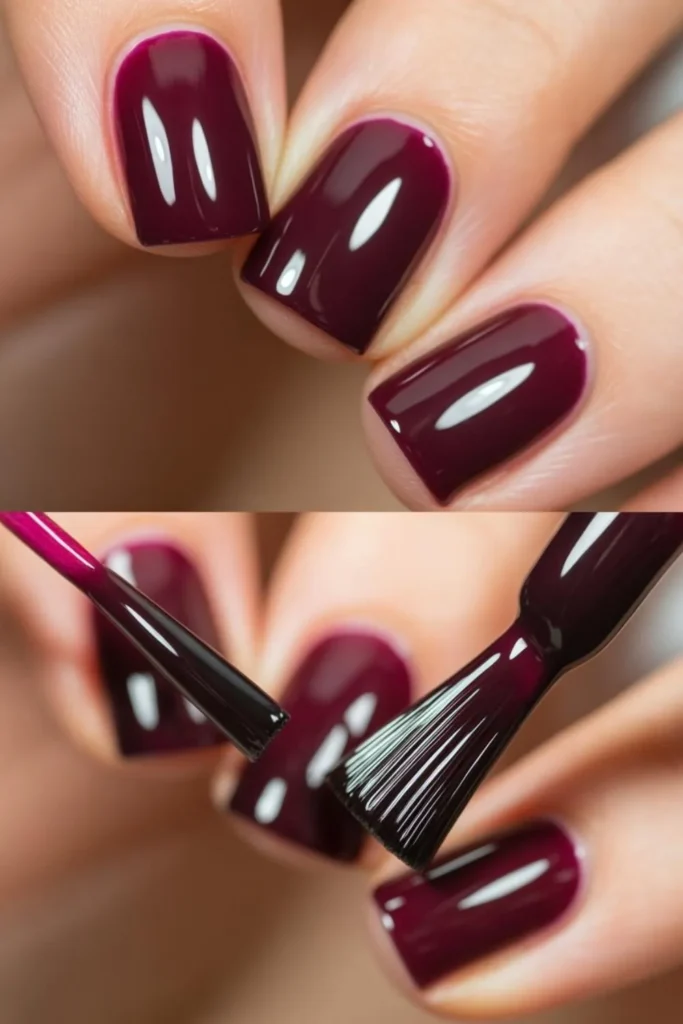 Vamp Manicure Dark Nail Colors