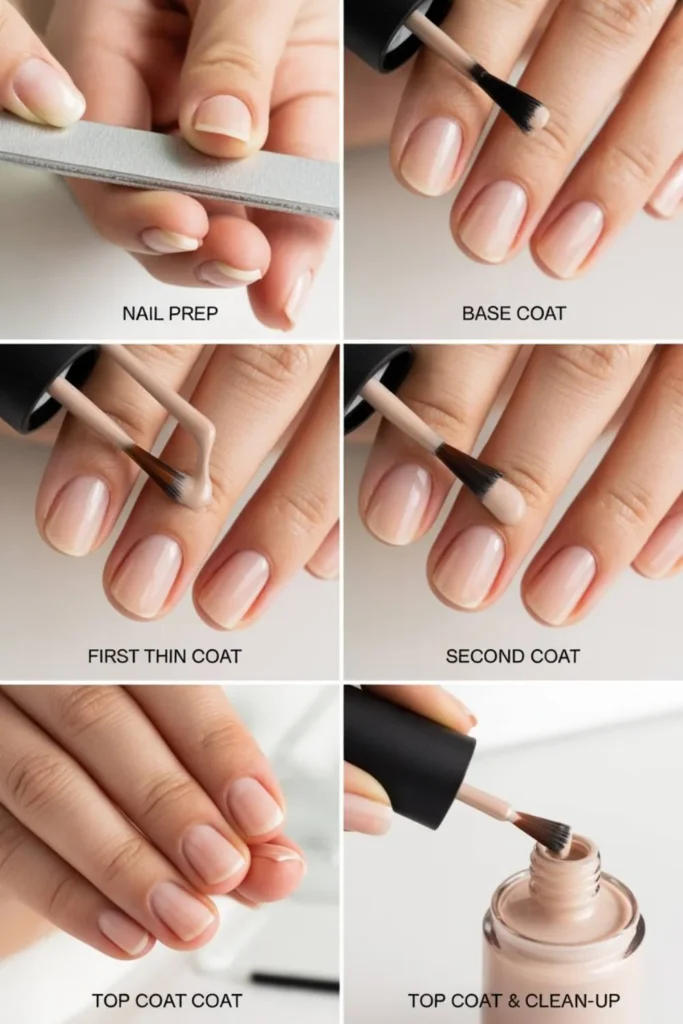 The Complete Guide to Nude Manicures: Perfect Natural Nail Colors for 2025 3 Nude Manicure