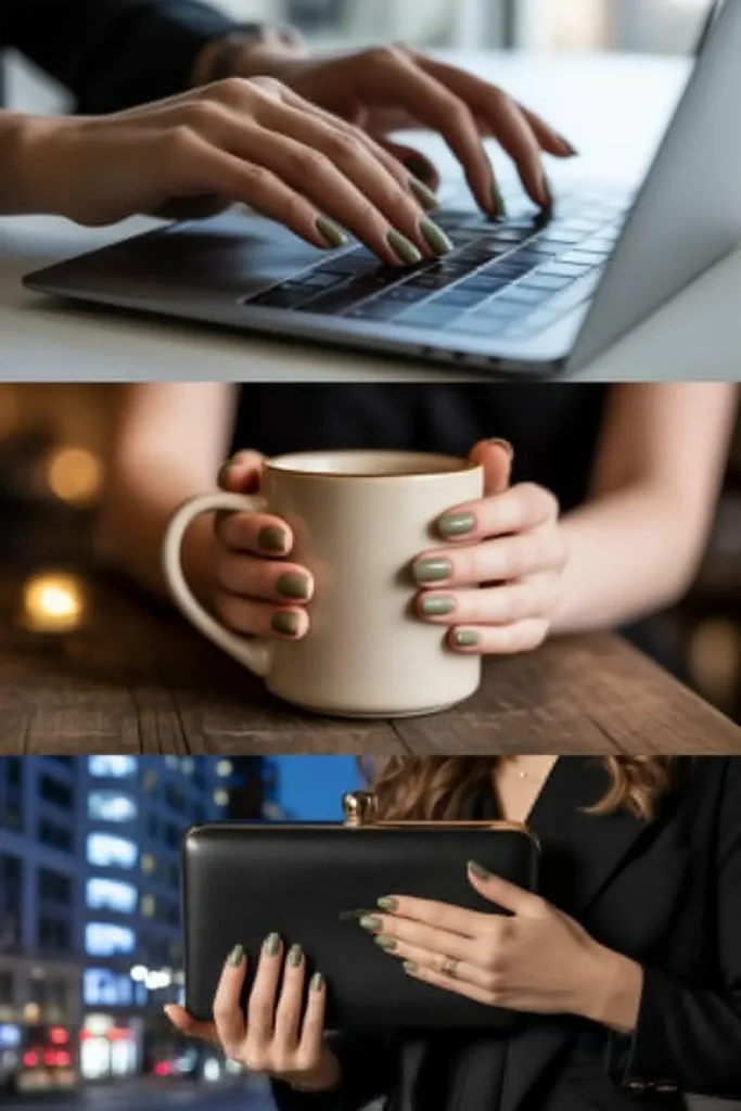 Sage Nails: 2025's Most Requested Manicure Color and How to Wear It 2 Sage Nails