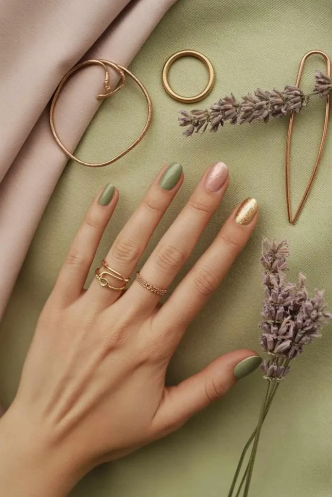 Sage Nails: 2025's Most Requested Manicure Color and How to Wear It 4 Sage Nails